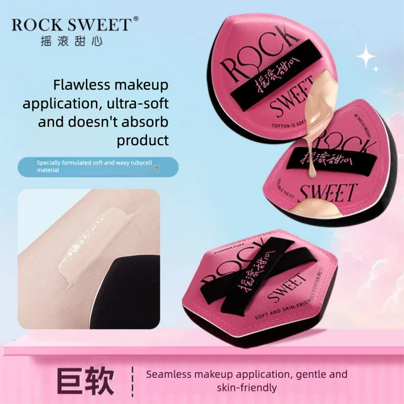 3-Piece Sponge Powder Puff Set | Foundation & Concealer Blender Makeup Sponge Puff Set QXL