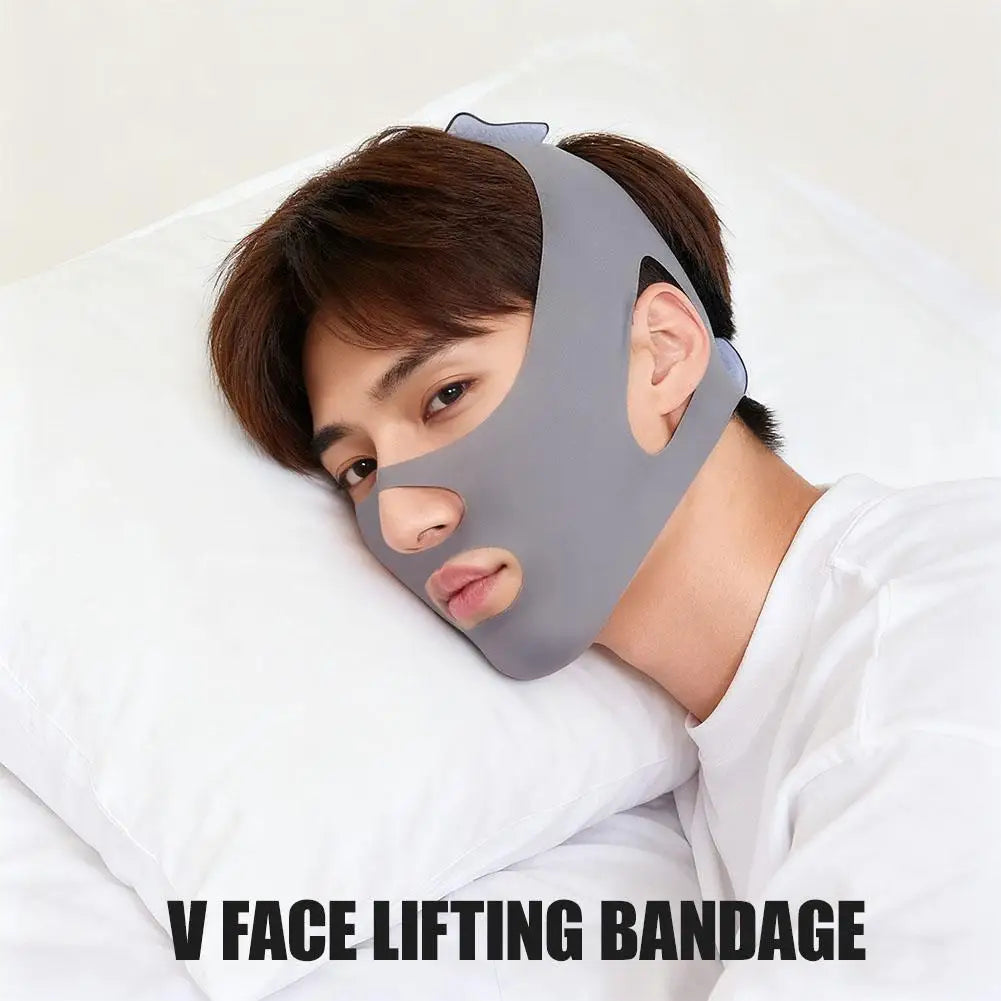 Facial Sculpting Sleep Mask | V-Face Lift Bandage Men & Women Facial Sculpting Mask QXL