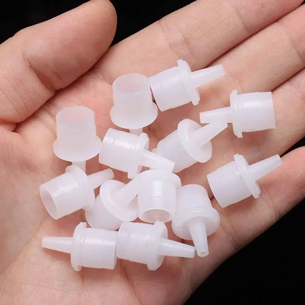 Eyelash Glue Nozzle Caps | Anti-Clog Replacement Tips 10/20-Pack Lash Glue Nozzle Cap QXL