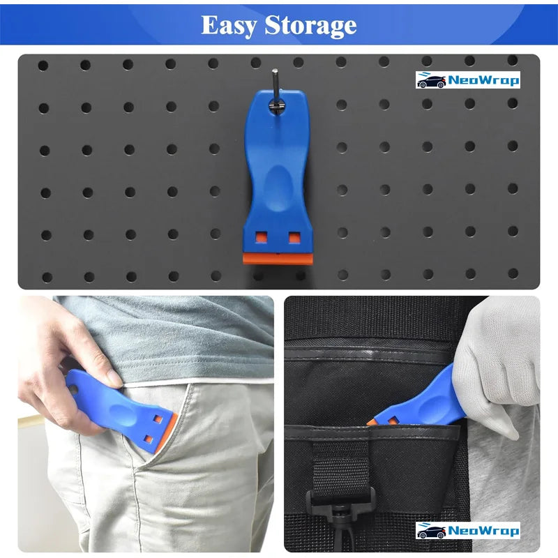 Razor Blade Scraper | Sticker & Adhesive Remover for Glass Blade Scraper Tool QXL