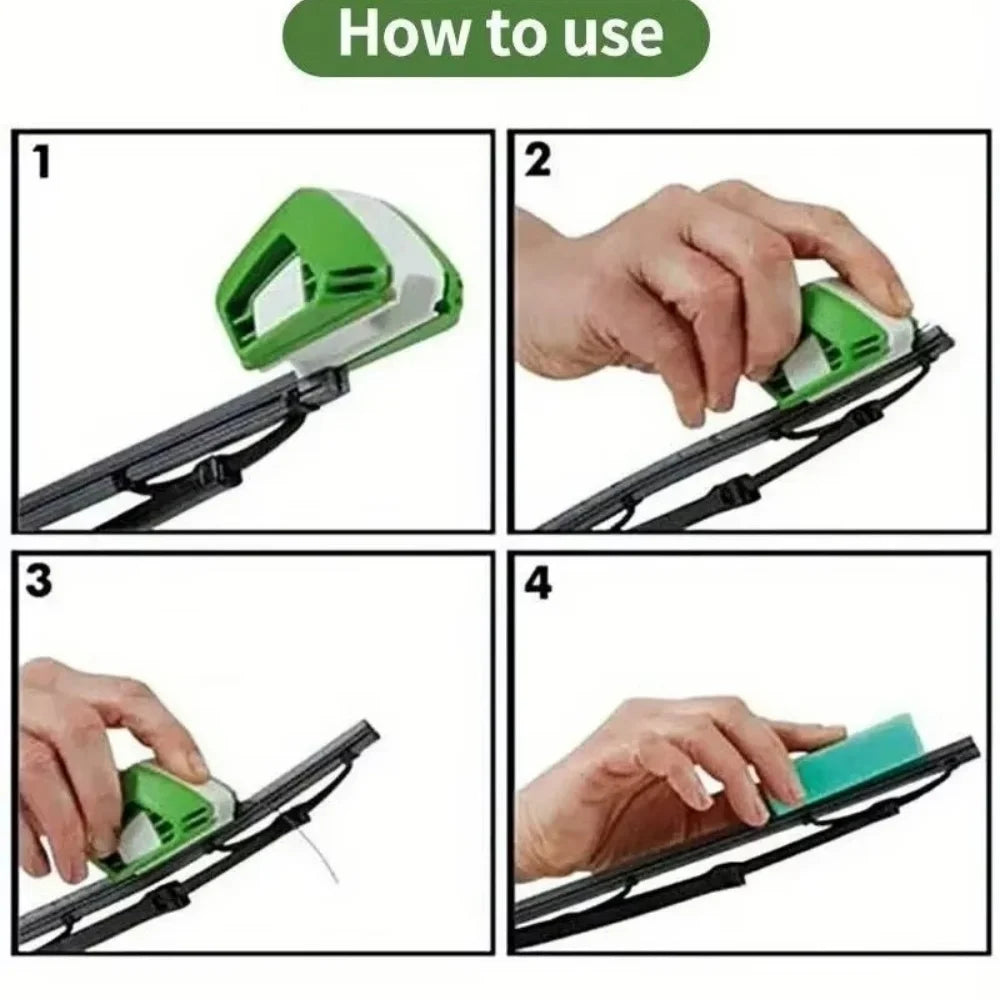 Wiper Blade Restorer & Regroove Trimmer Tool for All Cars Wiper Blade Restorer QXL