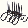 4-Pack Nylon Zip Ties | Double Hole Non-Slip Cable Ties Nylon Cable Ties QXL 4pcs