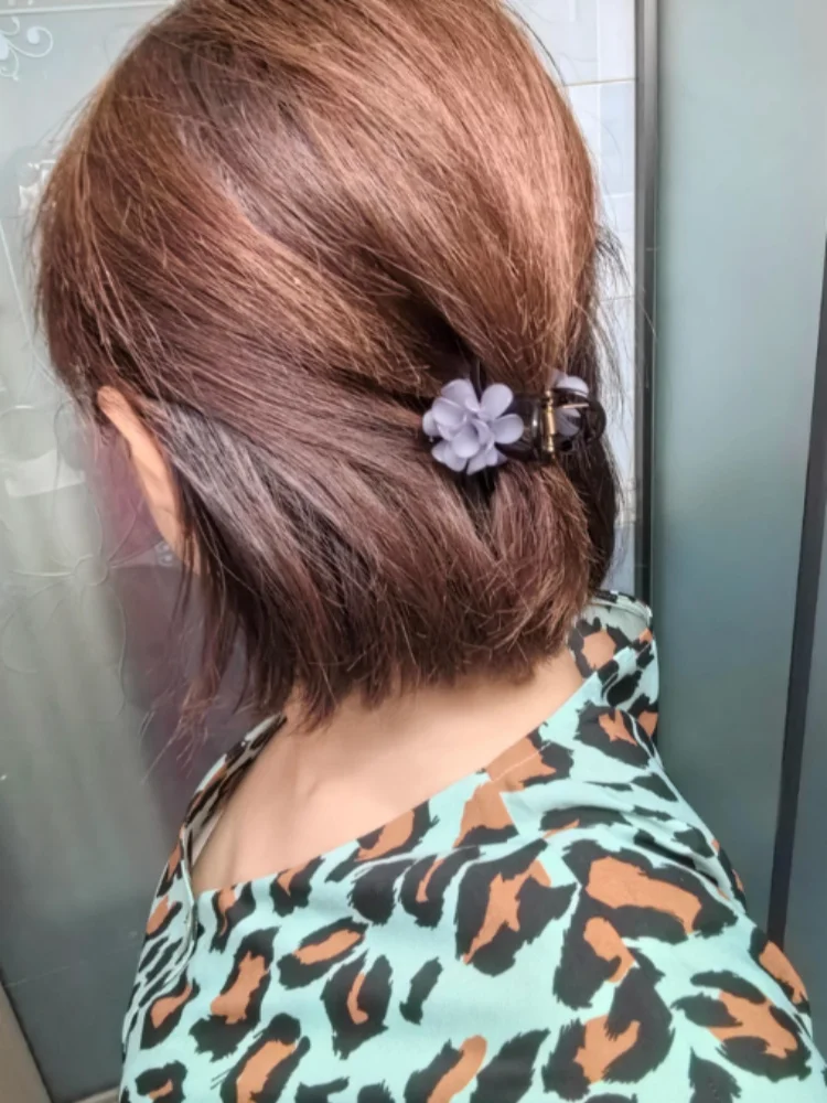 Camellia Hair Claw Clip | Retro Floral Hairpin Women & Girls Floral Hair Claw Clip QXL