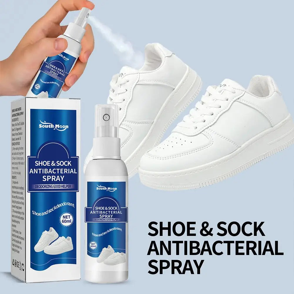 Shoe & Foot Deodorizer Spray | Natural Plant Extract 60ml Foot Deodorizer Spray QXL