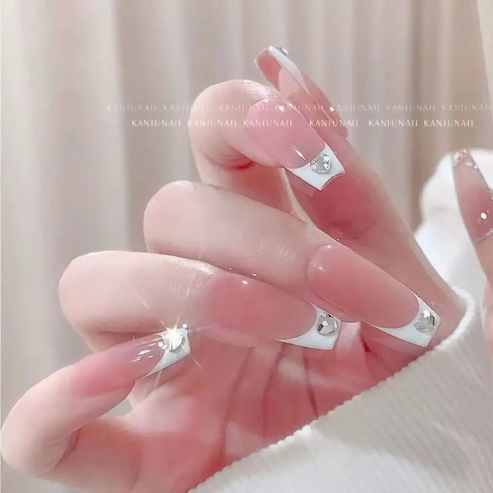 50-Pack Heart Flat Back Rhinestones for Nail Art | Glass Gems Nail Rhinestone Charms QXL
