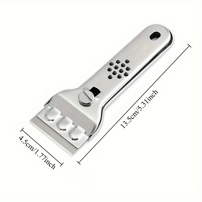 Cleaning Scraper with Blade for Ceramic & Induction Cooktops Cleaning Scraper QXL