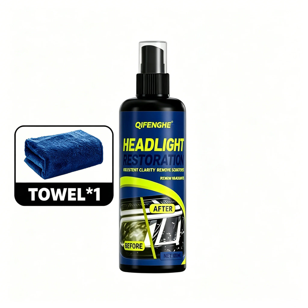 Headlight Renewal Solution – Anti-Yellowing Restoration Headlight Restoration Solution QXL