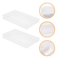 2-Pack Nail Drill Bit Organizer Case | Flip Cover Storage Box Nail Bit Organizer QXL Default Title