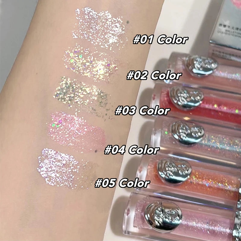 ART VALUE Glitter Liquid Eyeshadow Shimmer Highlighter Liquid Eyeshadow QXL