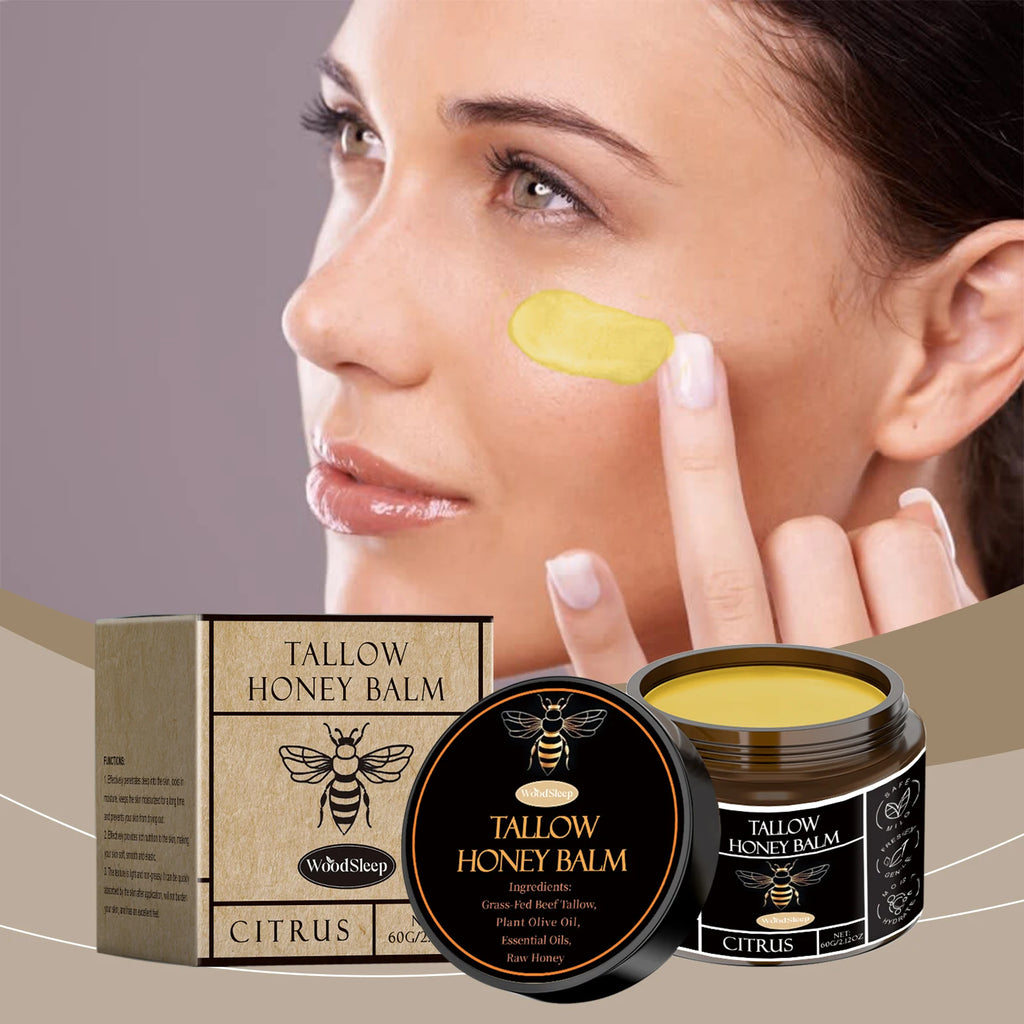 WoodSleep Tallow Honey Balm – Whipped Body Butter 60g Whipped Body Butter QXL