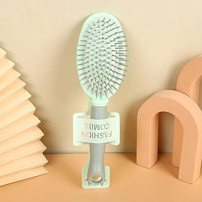 ABS Air Cushion Comb | Scalp Massage & Hair Smoothing Air Cushion Comb QXL Green