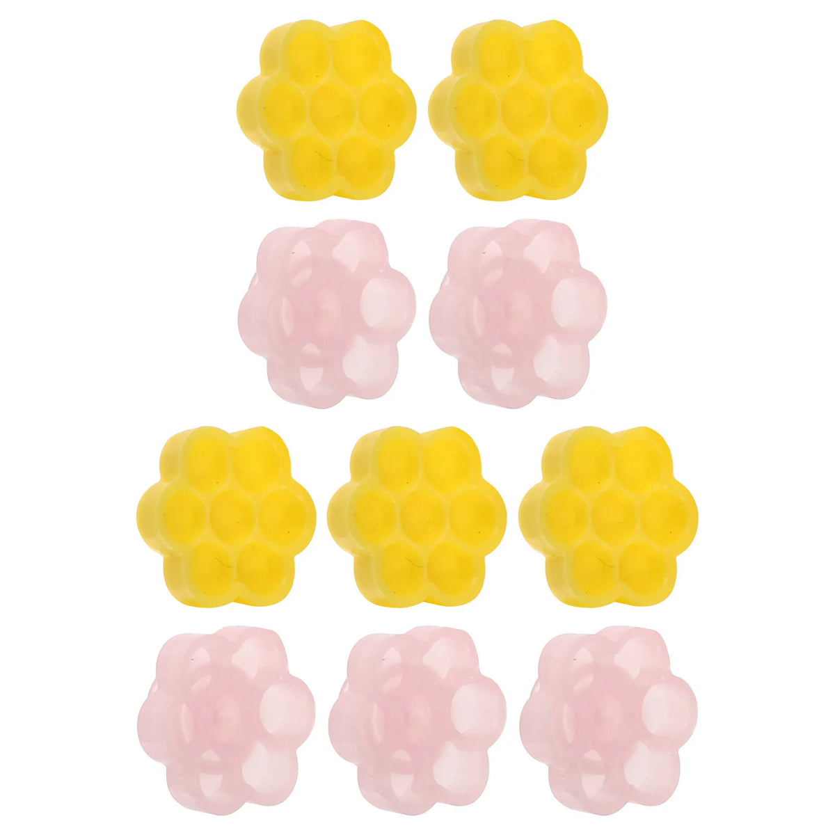 200-Pack Plum Blossom Eyelash Glue Cups | Lash Extension Holder Lash Extension Supplies QXL Default Title