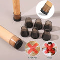 Silicone Felt Chair Leg Pads | Anti-Slip Floor Protectors Furniture Floor Protectors QXL 10pcs