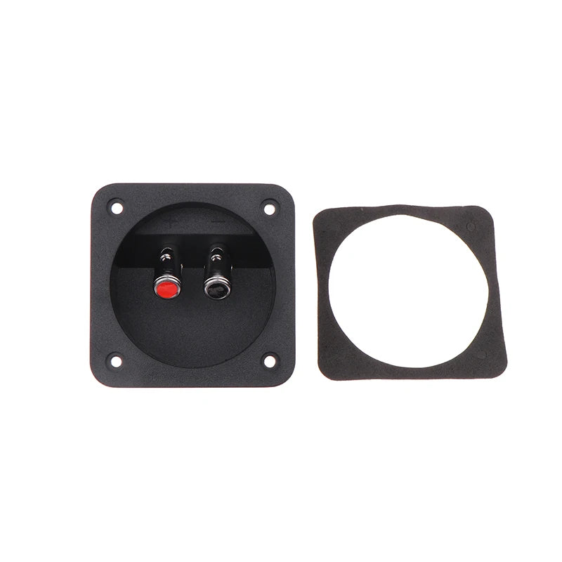 Round Speaker Terminal Cup | Gold-Plated Banana Jack Panel Plug Speaker Terminal Cup QXL sliver