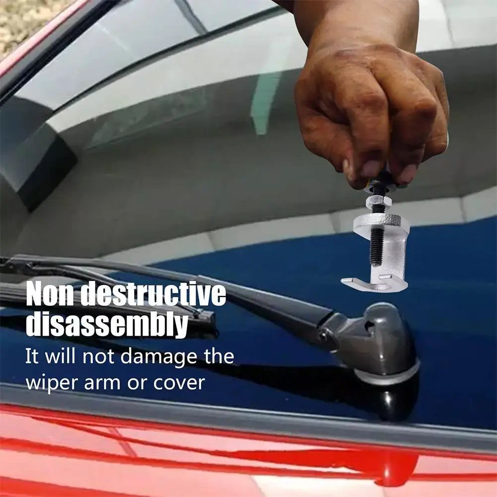 Adjustable Windshield Wiper Arm Removal Tool – Metal Puller Wiper Arm Puller Tool QXL