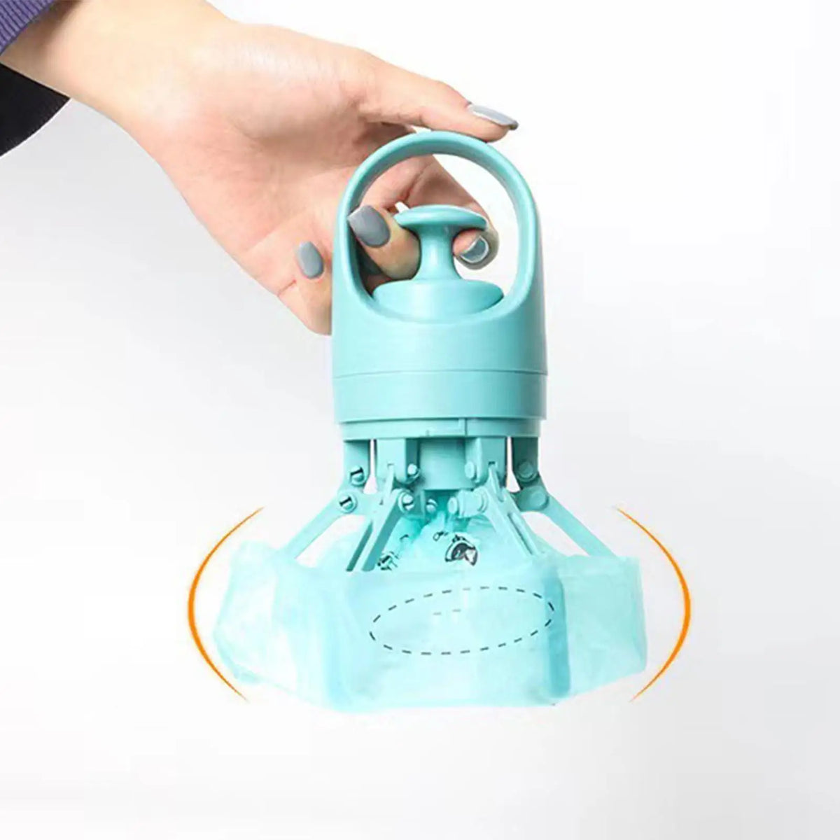 Dog Pooper Scooper with Built-In Bag Dispenser | 15 Bags Dog Waste Scooper QXL