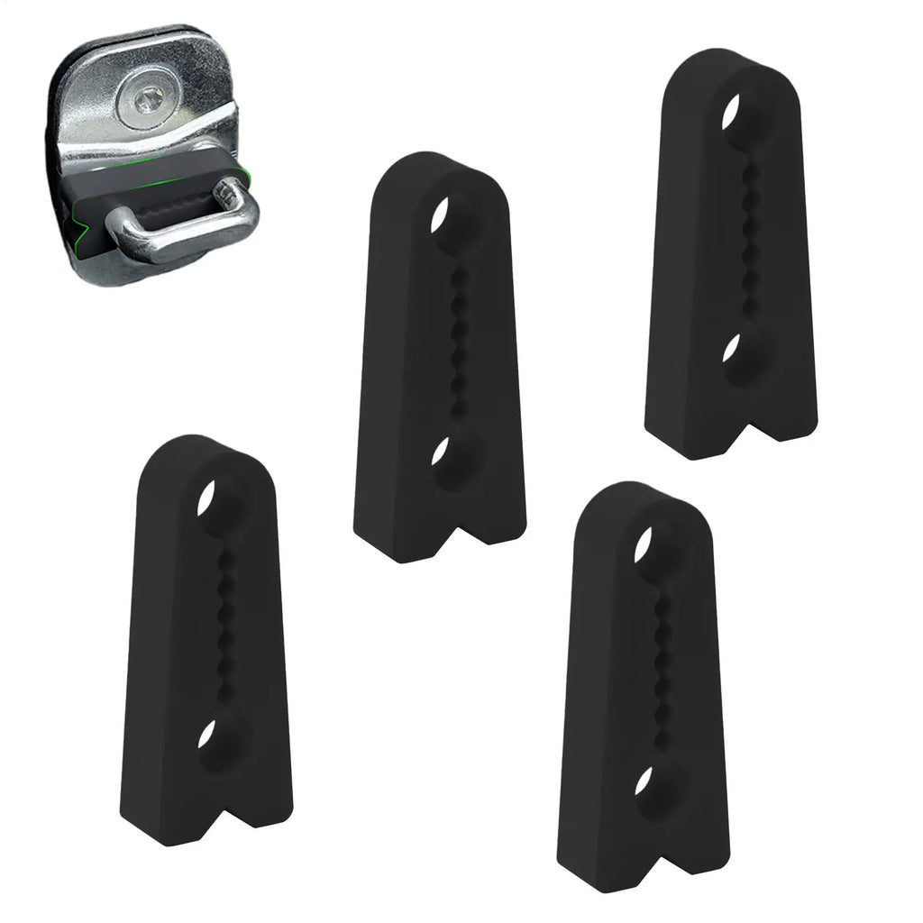 4-Pack Silicone Car Door Latch Cushion | Noise Reduction Pad Car Door Cushion QXL