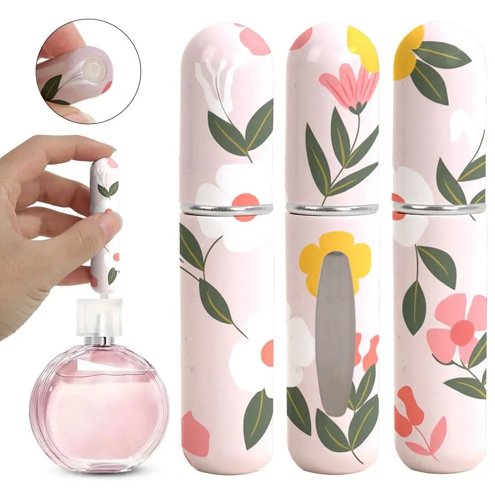 5ml Mini Refillable Perfume Spray Bottle – Leak-Proof Travel Perfume Atomiser QXL