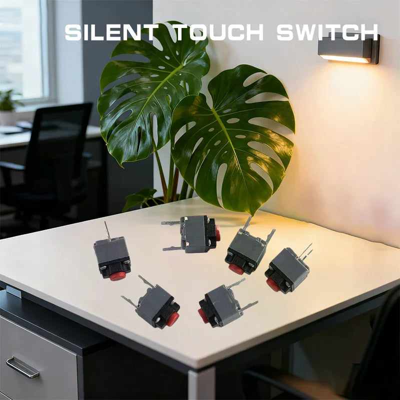 10-Pack Kailh Silent Mouse Micro Switches 6x6x7.3mm DIY Repair Mouse Micro Switch QXL
