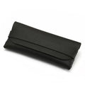 Soft Leather Glasses Case | Unisex Sunglasses Travel Bag Eyeglass Case QXL black