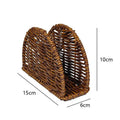 Creative Resin Napkin Holder | Vertical Tissue Stand for Table Napkin Holder QXL A4