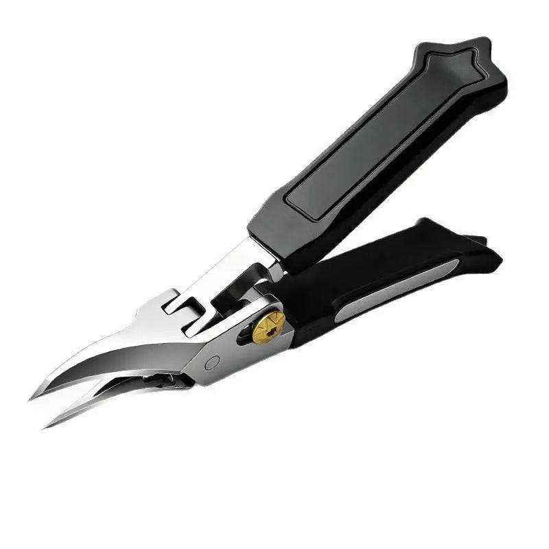 Stainless Steel Toenail Clippers for Thick Hard Nails + File Toenail Clipper QXL one size