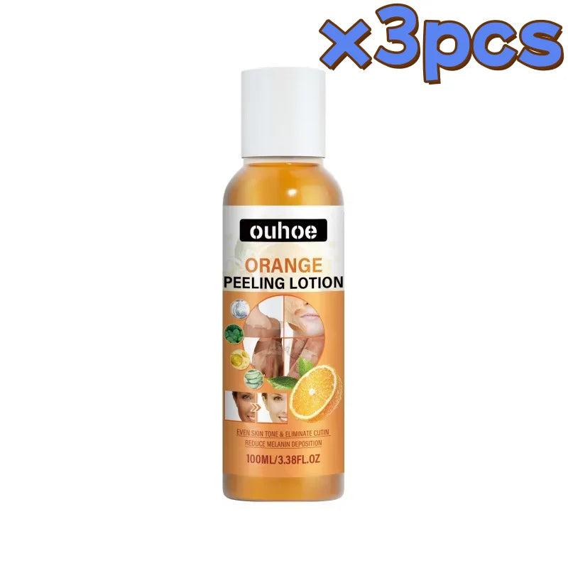OUHOE Orange Peeling Lotion – Exfoliate & Brighten 100ml Exfoliating Body Lotion QXL 300ml