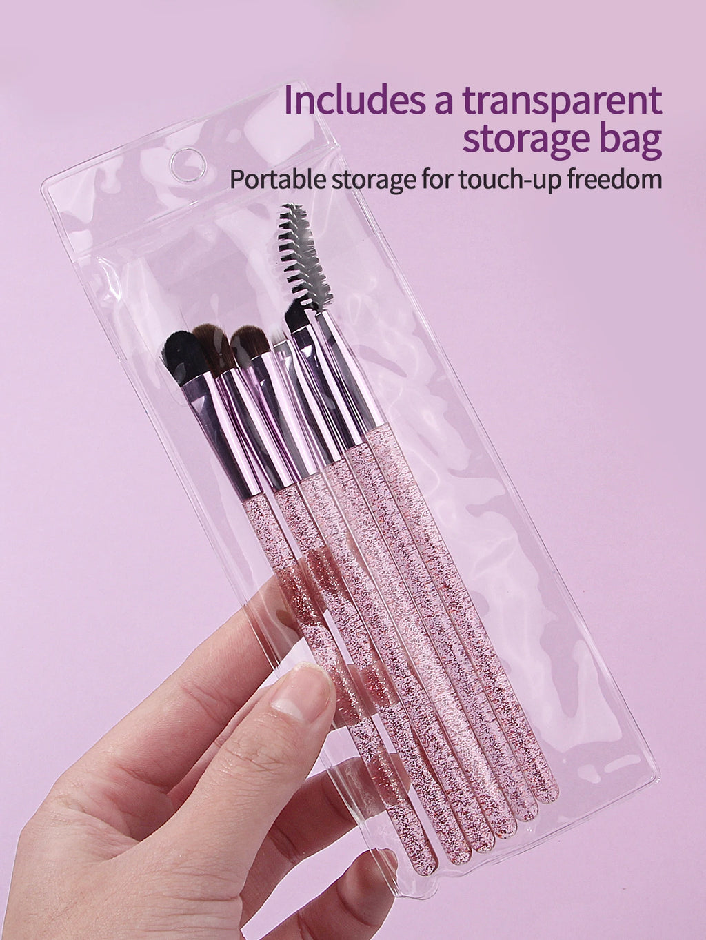 16-Piece Eye Makeup Brush Set with Powder Puffs Eye Makeup Brush Set QXL