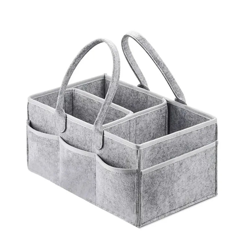Baby Diaper Caddy Organizer – Portable Nursery Storage Bin Diaper Caddy Organizer QXL