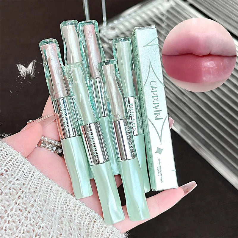 Dual-Ended Blush & Contour Stick | Soft Matte Highlighter Pen Blush Contour Stick QXL