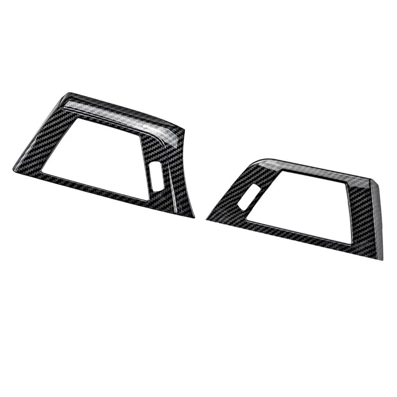 Carbon Fiber Style AC Vent Trim for BMW F30 F31 F32 F33 F34 Car Interior Trim QXL