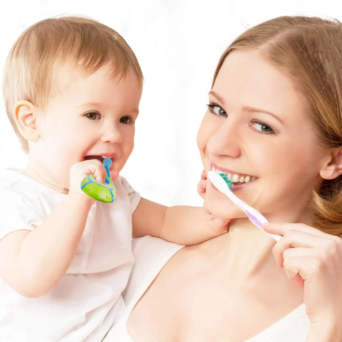 4-Pack Kids Silicone Finger Toothbrush | Soft Bristles BPA-Free Kids Toothbrush Set QXL