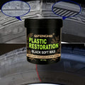 Black Plastic Restorer Soft Wax | Revive Faded Car Trim Plastic Restorer Wax QXL Default Title