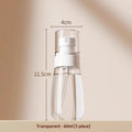 Mini Refillable Travel Spray Bottle 30/60/100ml Fine Mist Travel Spray Bottle QXL 60ml White