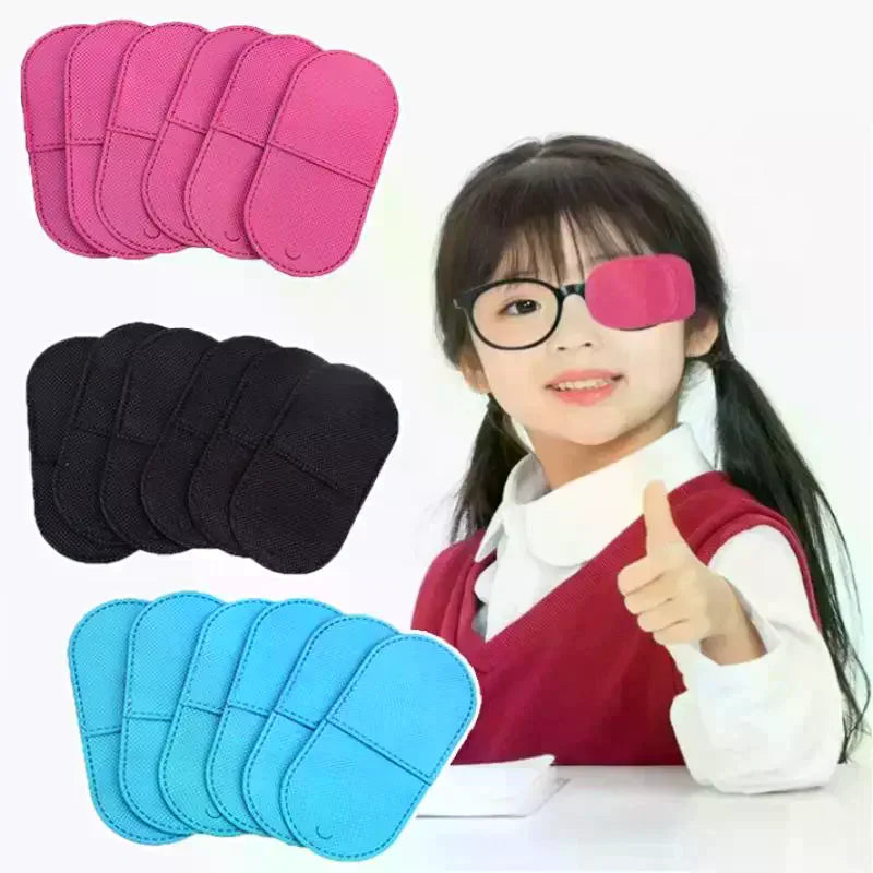 6-Pack Kawaii Kids Eye Patches for Glasses | Reusable Eyeshade Kids Eye Patch QXL