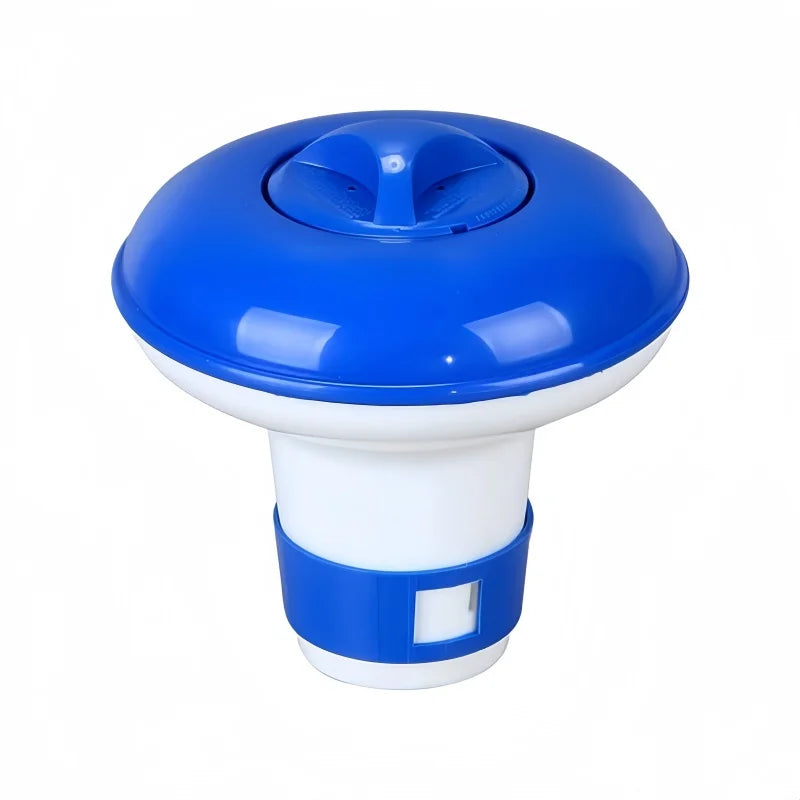 Floating Pool Chlorine Dispenser | Automatic Chemical Feeder Pool Chemical Dispenser QXL Blue
