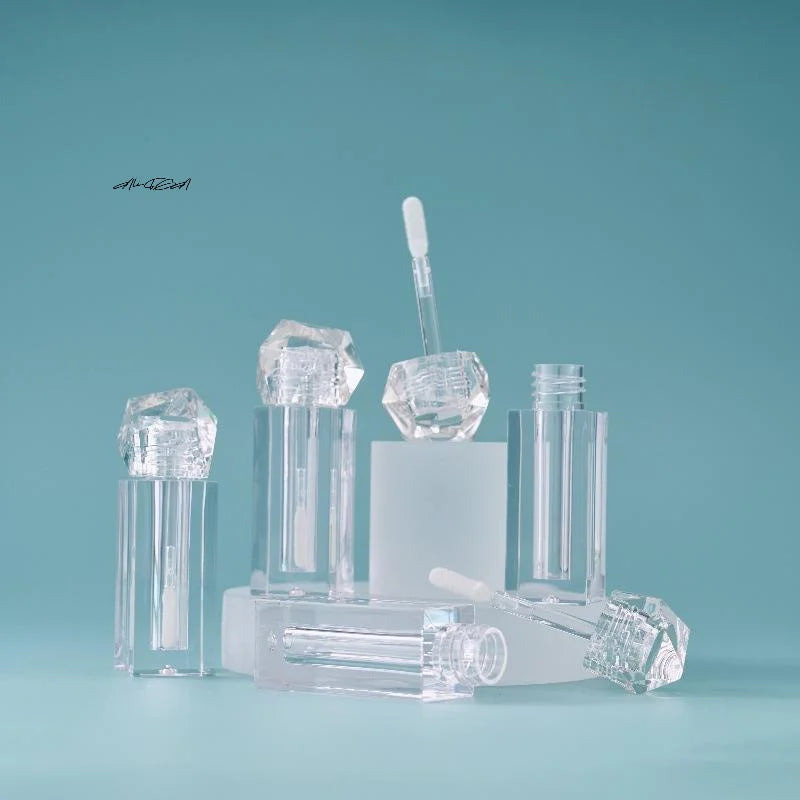 Diamond Refillable Lip Gloss Tubes 3ml 6ml | Empty Lip Containers Lip Gloss Container QXL