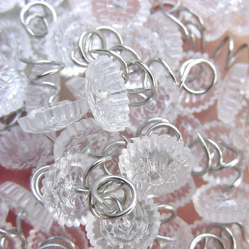 Stainless Steel Twist Pins for Bed Skirts & Slipcovers | 50–100pk Upholstery Twist Pins QXL