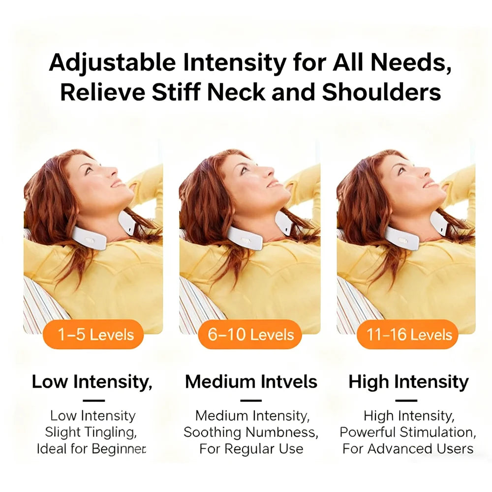 OREADEX Portable Neck & Shoulder Massager | Multi-Level Neck Massager QXL