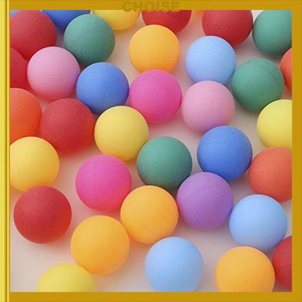 40mm Coloured Ping Pong Balls 10–50 Pack | Party & DIY Games Ping Pong Balls QXL