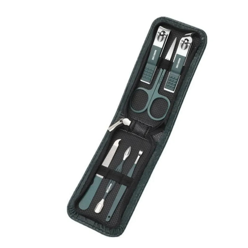 6-Piece Stainless Steel Nail Clipper Set | Manicure Kit Nail Clipper Set QXL