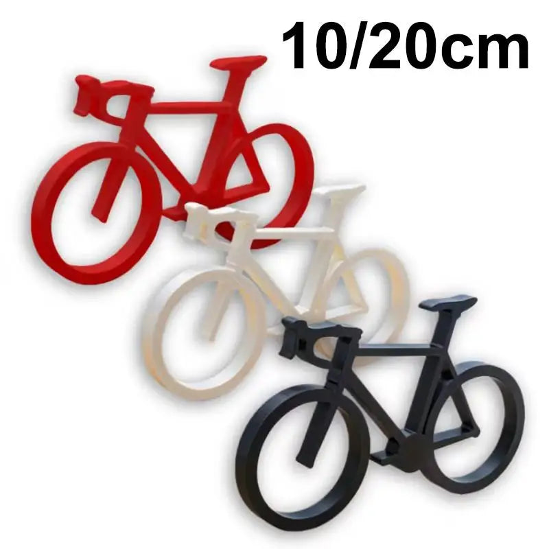 3D Printed Minimalist Bicycle Sculpture | Cycling Desk Decor Decorative Sculpture QXL