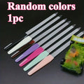 Double-Sided Stainless Steel Nail Files | 1 & 7-Pc Sets Nail File Set QXL Random colors 1pc