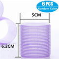 Self-Grip Heatless Hair Rollers | 6-Pack DIY Curlers Heatless Hair Rollers QXL 5cm 6pcs