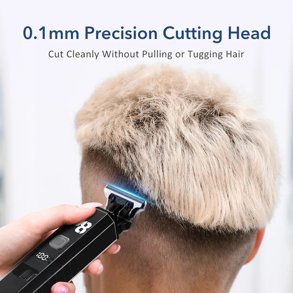 Ms.Dear Cordless Hair Clipper & Beard Trimmer | LED Display Cordless Hair Clipper QXL