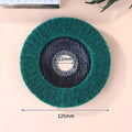 Nylon Fiber Flap Polishing Wheel 100/115/125mm Angle Grinder Flap Polishing Wheel QXL C4