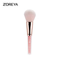 ZOREYA Pink Loose Powder Makeup Brush | Diamond Handle Loose Powder Brush QXL Powder brush