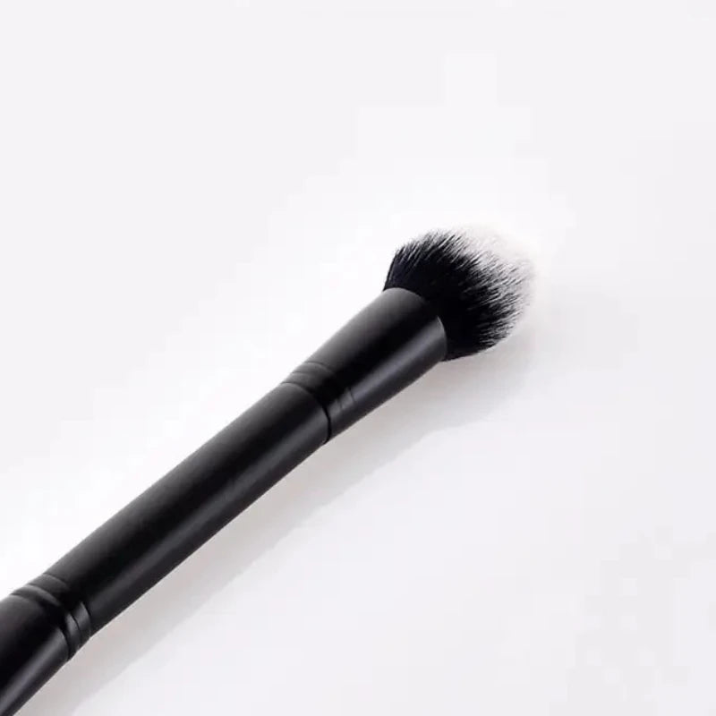 Double-Ended Contour & Repair Makeup Brush | Liquid Cream Powder Makeup Contour Brush QXL