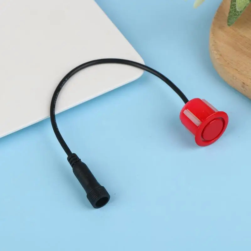 18.8mm Car Reverse Parking Sensor – Waterproof Radar Probe Car Parking Sensor QXL Red