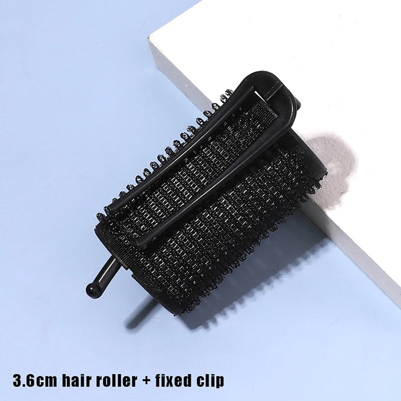 Heatless Hair Root Curler Roller with Clip | Self-Adhesive Hair Curler Roller QXL 3.6cm diameter